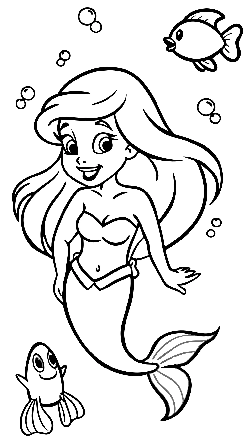 coloriages imprimables ariel